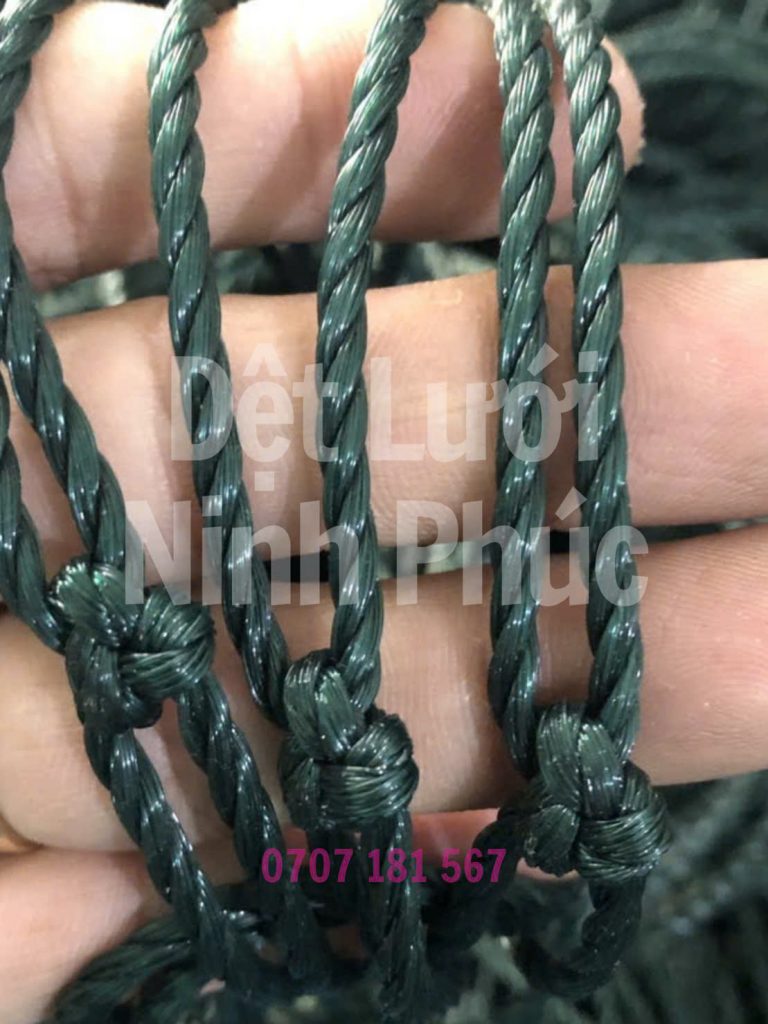 Sợi lưới sân pickleball bằng chất liệu nhựa HDPE