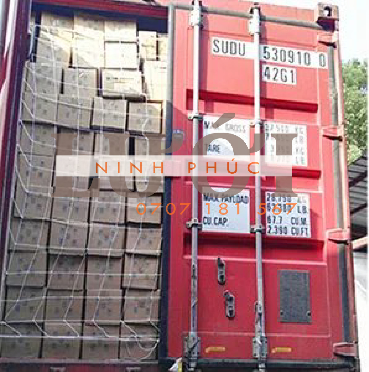 LƯỚI CONTAINER 4mm CHẤT LƯỢNG CAO - Dệt lưới Ninh Phúc