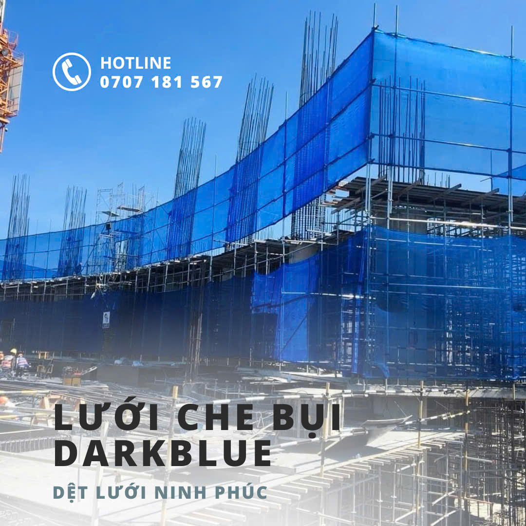 VAI TRÒ CỦA LƯỚI CHE BỤI TRONG CÔNG TRÌNH XÂY DỰNG - Dệt lưới Ninh Phúc