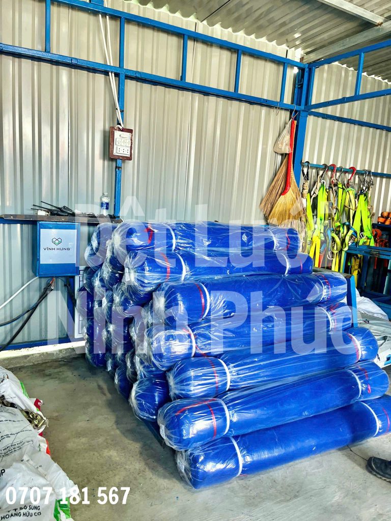 Lưới bao che 60g tại công trình