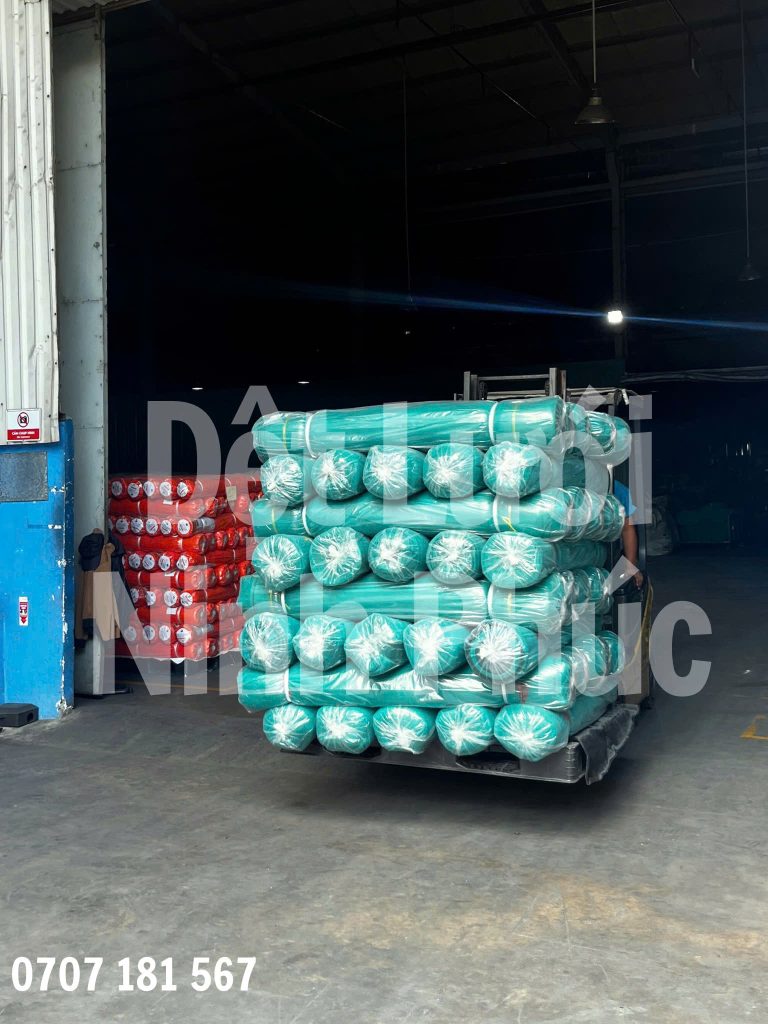 Lưới bao che 3mx50mx60g màu xanh lá